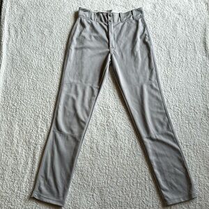 Easton men’s grey baseball pants M
